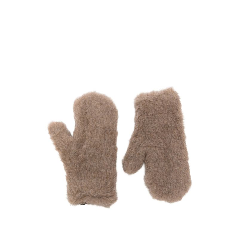 Max Mara Brown Gloves Women